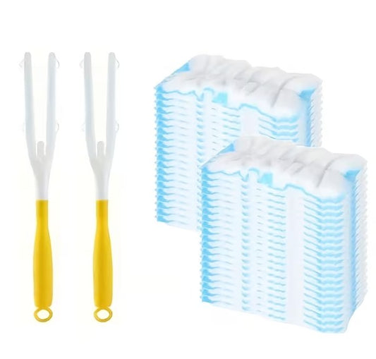 2 Handtag + 20 Ersättningshuvuden